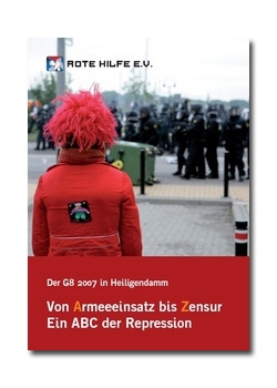 Broschüre "Vom Armeeeinsatz bis Zensur. Ein ABC der Repression."