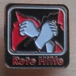 Metallpin Rote Hilfe
