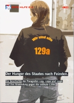 Broschüre "Der Hunger des Staates nach Feinden"