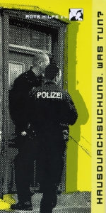 Flyer "Hausdurchsuchung. Was tun?"