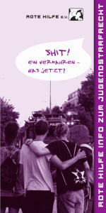Flyer "Jugendstrafrecht"