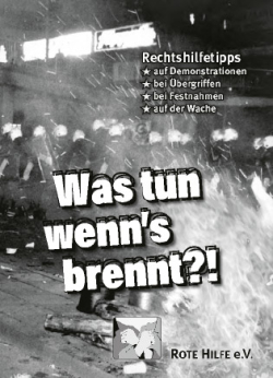 Broschüre "Was tun wenn's brennt?!" (versch. Sprachen)