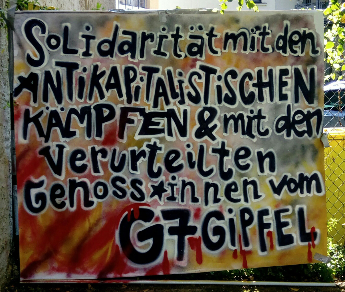 Solidaridaet G7 Gipfel1