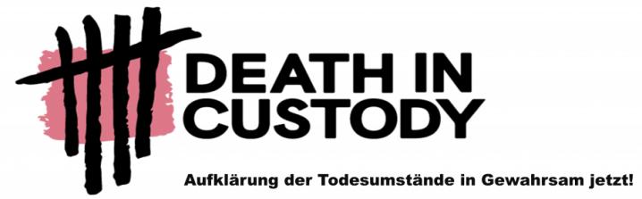 death in custody kampagne