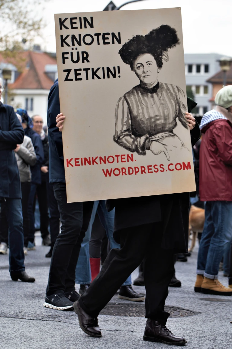 kein knoten fuer zetkin tuebingen 13 kopie
