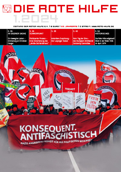 Rote Hilfe Zeitung 1/2024